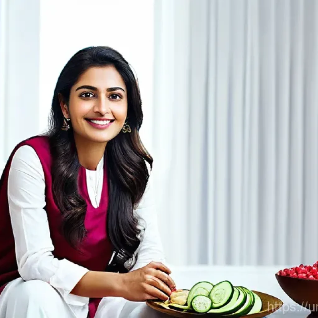 비뇨기과에서 다루는 주요 질환 - **Prompt: Empowered Woman Practicing Proactive Urological Health**
A vibrant, healthy South Asia...
