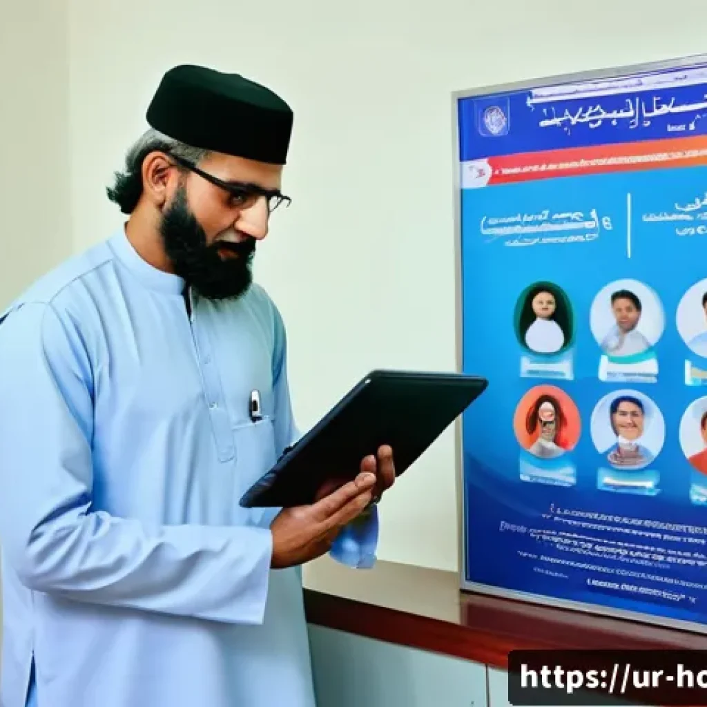 건강검진 프로그램 비교 - A modern health screening clinic in Pakistan, showcasing a diverse group of patients including men, ...